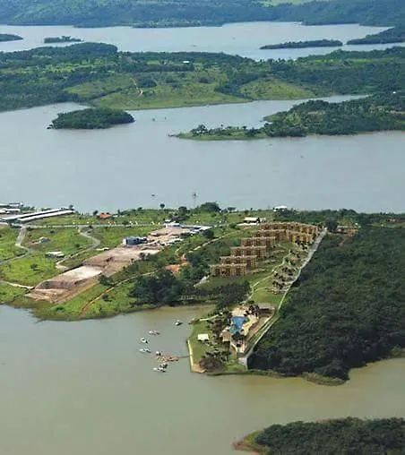 Apartment Aldeia Do Lago: Lakeside Retreat with Aqua Park and EV Charging Caldas Novas Brazil